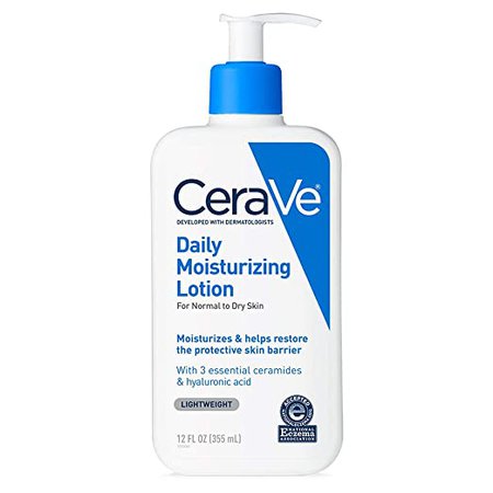 Amazon.com : CeraVe Daily Moisturizing Lotion | 12 Ounce | Face & Body Lotion for Dry Skin with Hyaluronic Acid | Fragrance Free : Body Lotions : Beauty