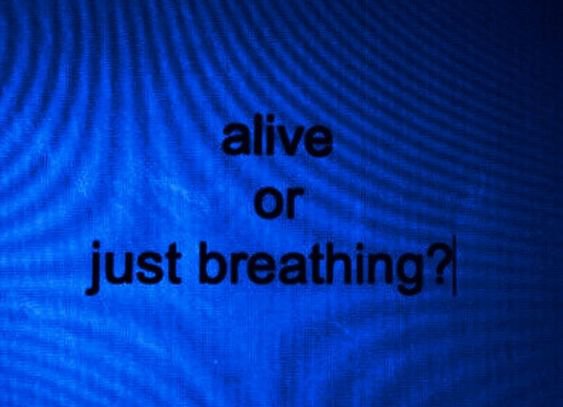 blue aesthetic quote