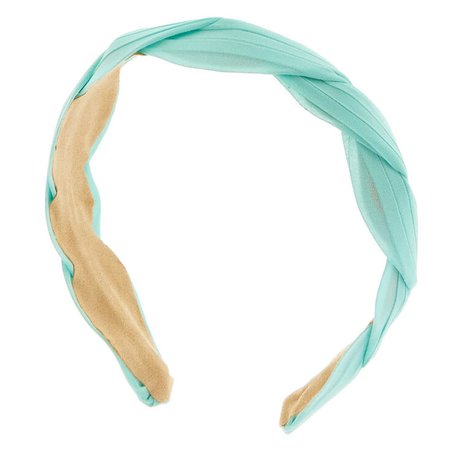 Chiffon Twist Headband - Mint | Icing US