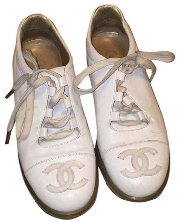 vintage chanel tennis shoes