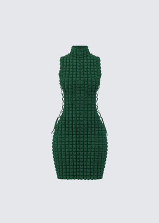 tanka green dress