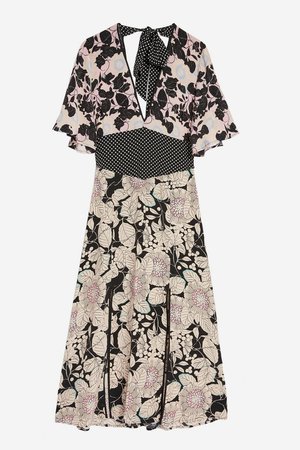 topshop Mix Floral Midi Dress - Google Search