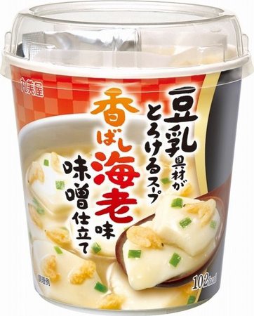 Marumiya Melting Soy Milk Soup Fragrant Shrimp Flavored with Miso