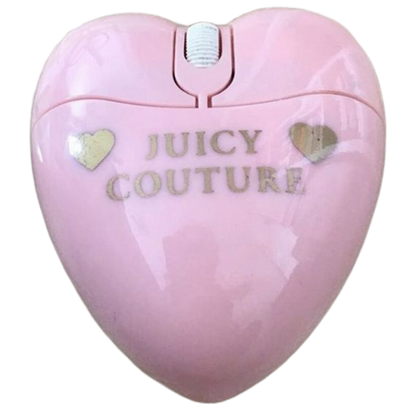 Juicy Couture Pink Heart Mouse