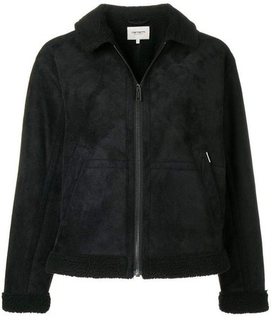 Heritage faux shearling-lined jacket