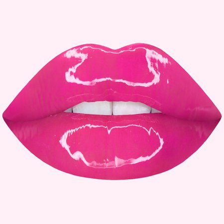 Sour Cherry Hot Pink Scented Shiny Liquid Lip Gloss - Lime Crime