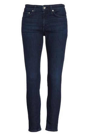 rag & bone Cate Ankle Skinny Jeans (April) blue