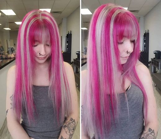 chunky highlights pink - Google Search