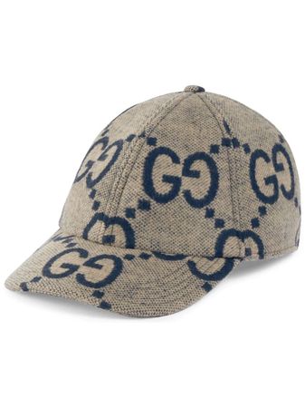 Gucci Jumbo GG Wool Baseball Cap - Farfetch