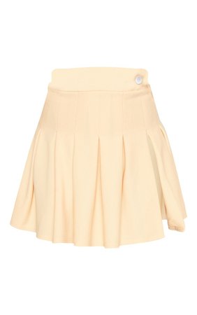 Fawn Pleated Side Split Tennis Skirt | Skirts | PrettyLittleThing USA