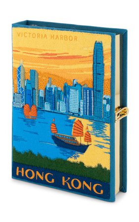 Hong Kong Book Clutch By Olympia Le-Tan | Moda Operandi