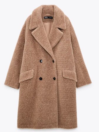 Zara teddy coat