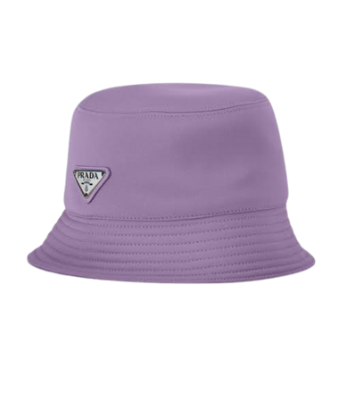 prada - bucket hat - purple