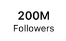 200M followers