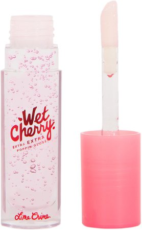 Jumbo Size Wet Cherry Extra Extra Poppin Gloss