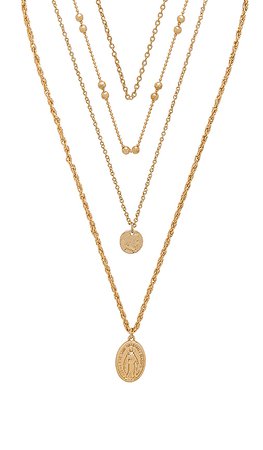 8 Other Reasons Hail Mary Necklace in Gold | REVOLVE