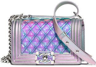 Chanel Small Iridescent Boy Handbag, designer handbags, designer bags, shoulder bag, boy bag, #ad | Chanel boy bag, Shoulder bag, Beautiful bags