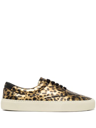 Saint Laurent leopard-print low-top Sneakers