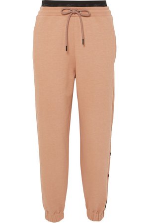 Reebok X Victoria Beckham | Pantalon de survêtement en jersey de coton à broderies | NET-A-PORTER.COM