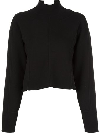 Black Proenza Schouler Cropped Pullover | Farfetch.com