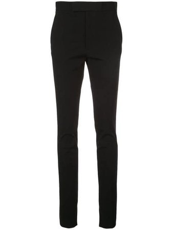 Helmut Lang high waisted skinny trousers