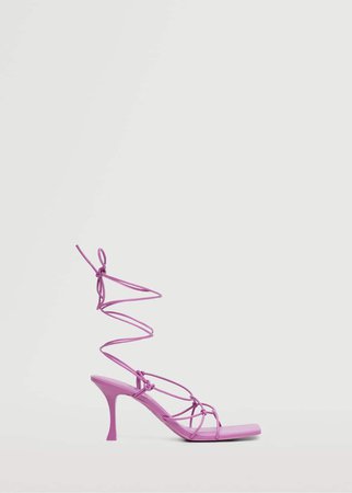 Heel strips sandals - Women | Mango USA