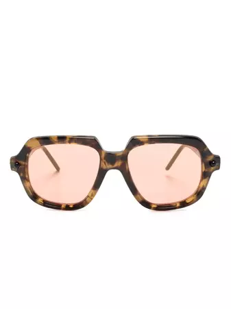 Kuboraum P13 square-frame Sunglasses - Farfetch