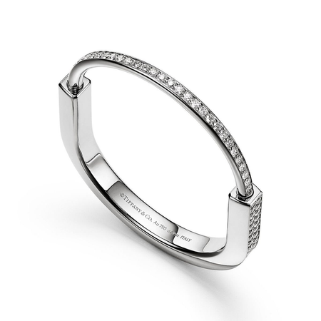 Tiffany&Co lock bangle bracelet