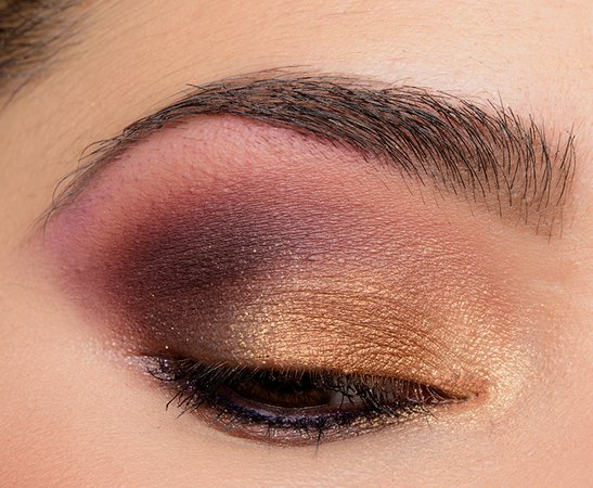 A Gold, Copper, & Plum Eye with Dose of Colors Desi x Katy Collection | Temptalia