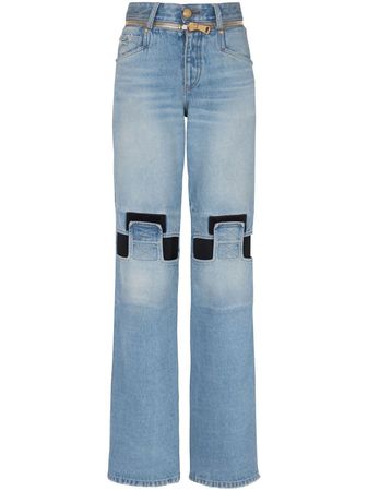 Balmain low-rise Straight Jeans - Farfetch