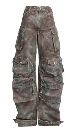 the attico camouflage pants