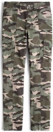 army print pants