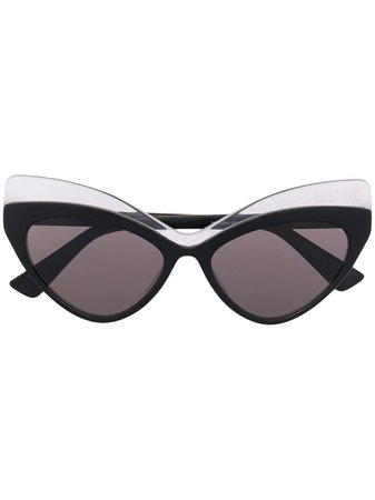 Moschino Eyewear double-cat eye sunglasses - FARFETCH
