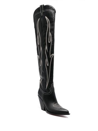 Sonora Embellished Western Boots - Farfetch