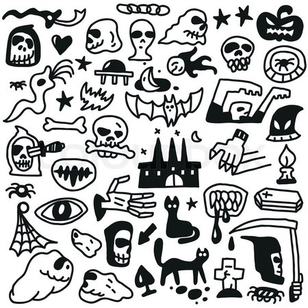 halloween small pattern background - Google Search
