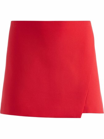Alice+Olivia Lilia Crossover Mini Skirt - Farfetch