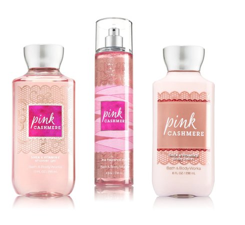 Bath and body works pink cashmere