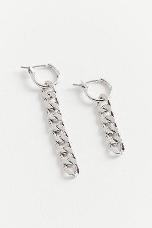 Mismatch Chain Drop Earring | Urban Outfitters
