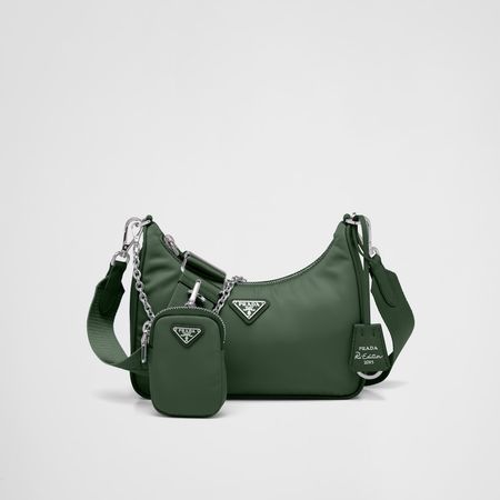 Emerald Prada Re-Edition 2005 Re-Nylon bag | Prada