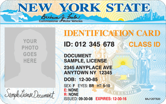 New York State Identification Card