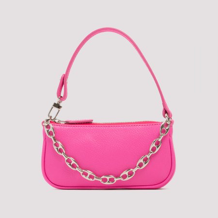 Mini Rachel neon pink shoulder bag