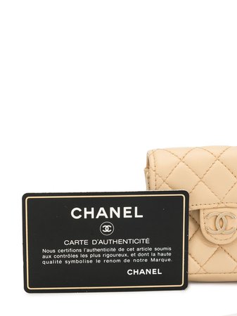 Chanel Pre-Owned 2002 Diamond Quilted Pouch - Farfetch