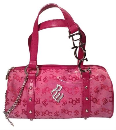 hot pink handbag