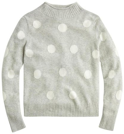 Polka Dot Gray Sweater