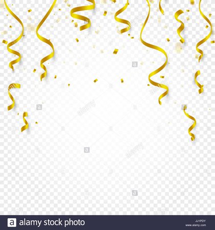 transparent gold confetti - Google Search