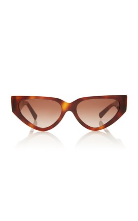 Valentino Cat-Eye Acetate Sunglasses