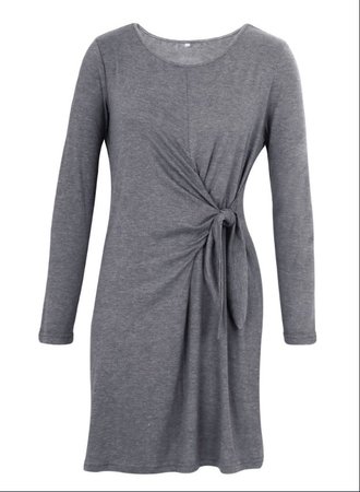 grey dress sample