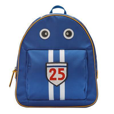 blue nylon Children's car motif backpack | GUCCI® US
