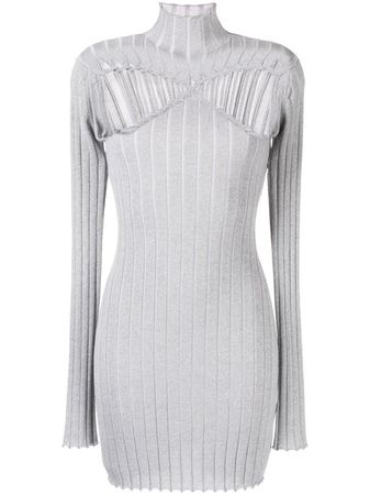 Dion Lee x Braid Reflective Mini Dress - Farfetch