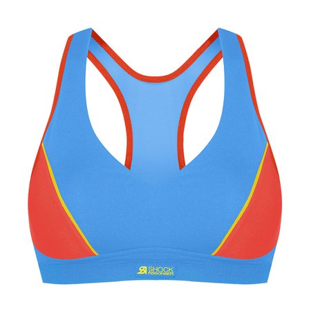 UNDERWEAR SPECIAL Shock Absorber ACTIVE SPORT PADDED - Sports Bra - Women’s - blue/red - Private Sport Shop